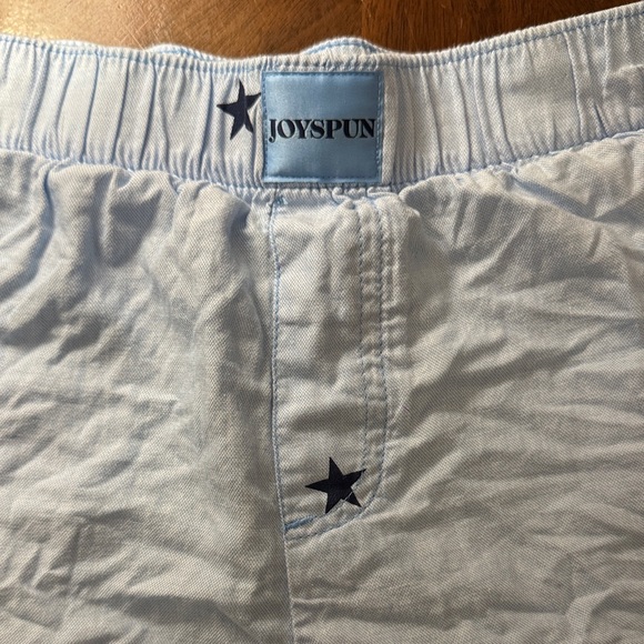 Joyspun Blue Star Print Boxer Pajama Shorts - Picture 2 of 5